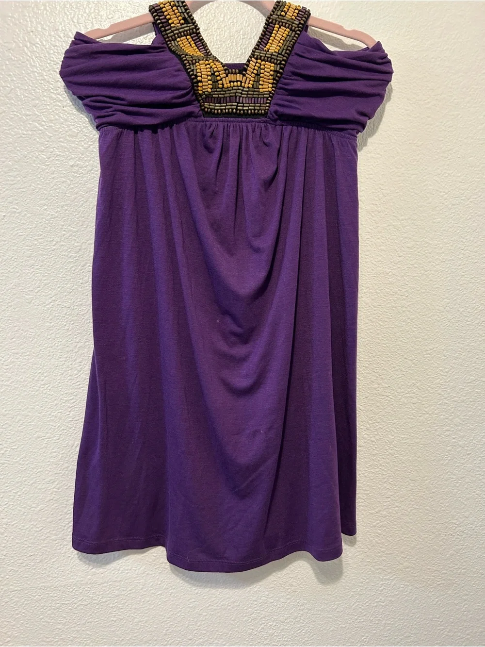 bailey blue sleeveless purple